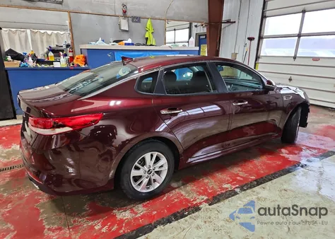 2018 Kia Optima Lx из США, поврежденный, VIN 5XXGT4L37JG202059